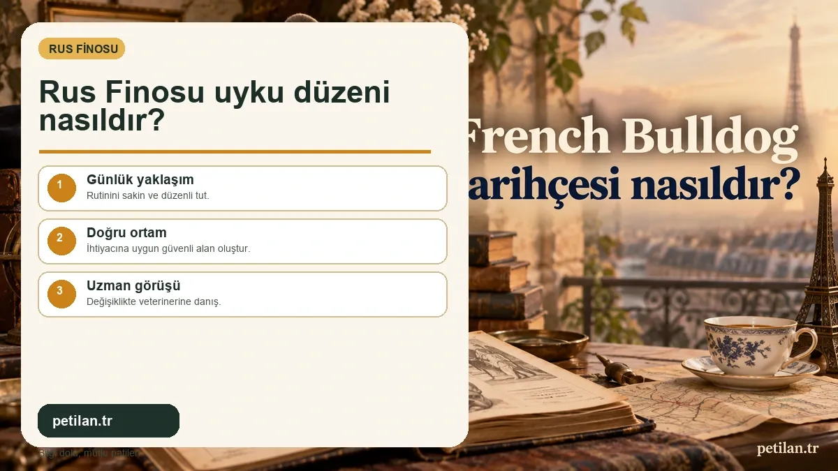Rus Finosu uyku düzeni nasıldır?
