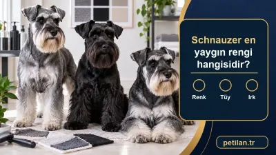 Schnauzer en yaygın rengi hangisidir?