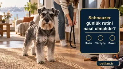 Schnauzer günlük rutini nasıl olmalıdır?