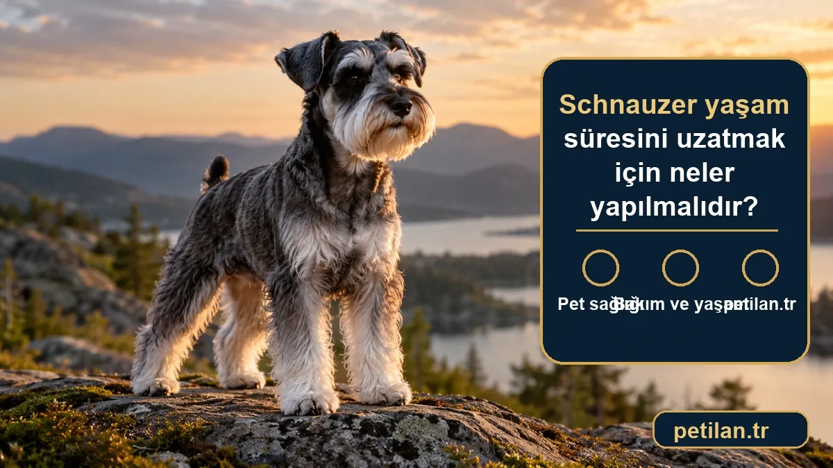 Schnauzer yaşam süresini uzatmak için neler yapılmalıdır?