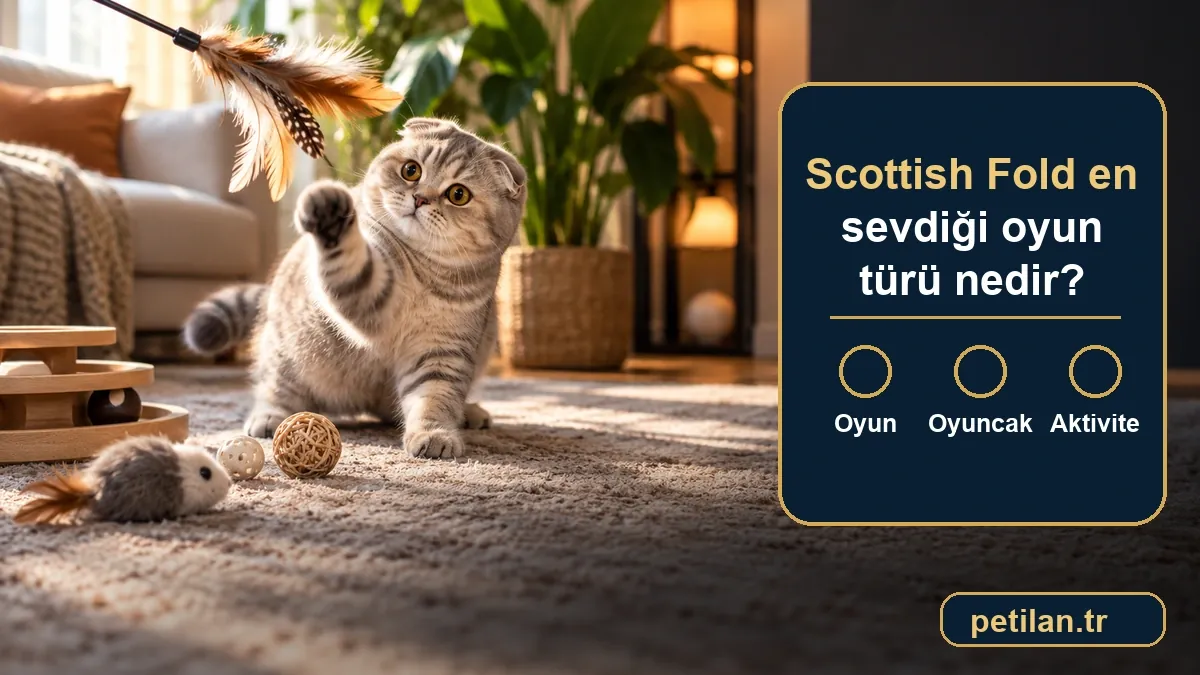 Scottish Fold en sevdiği oyun türü nedir?