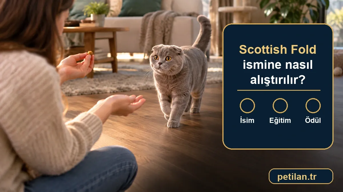 Scottish Fold ismine nasıl alıştırılır?