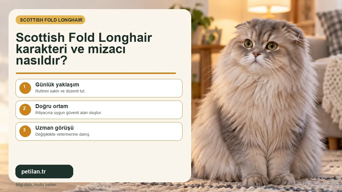 Scottish Fold Longhair karakteri ve mizacı nasıldır?