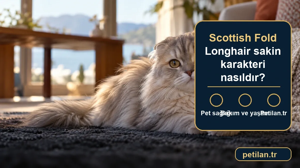 Scottish Fold Longhair sakin karakteri nasıldır?