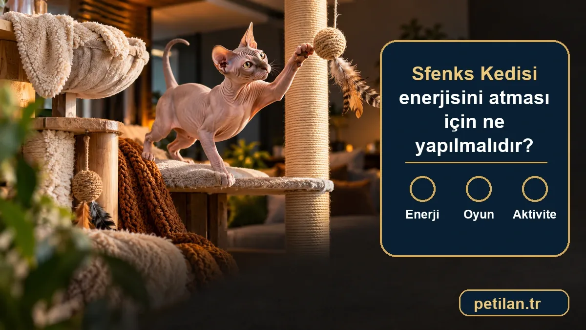 Sfenks Kedisi enerjisini atması için ne yapılmalıdır?