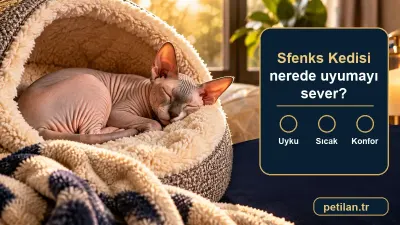 Sfenks Kedisi nerede uyumayı sever?