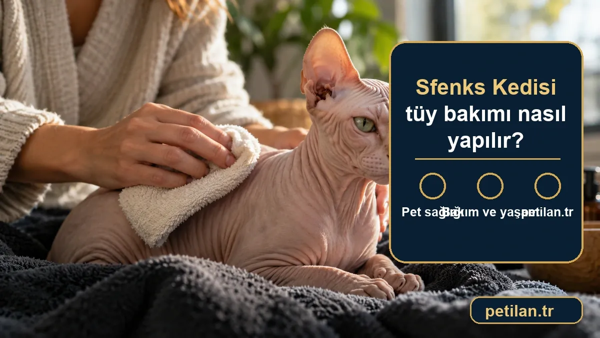 Sfenks Kedisi tüy bakımı nasıl yapılır?