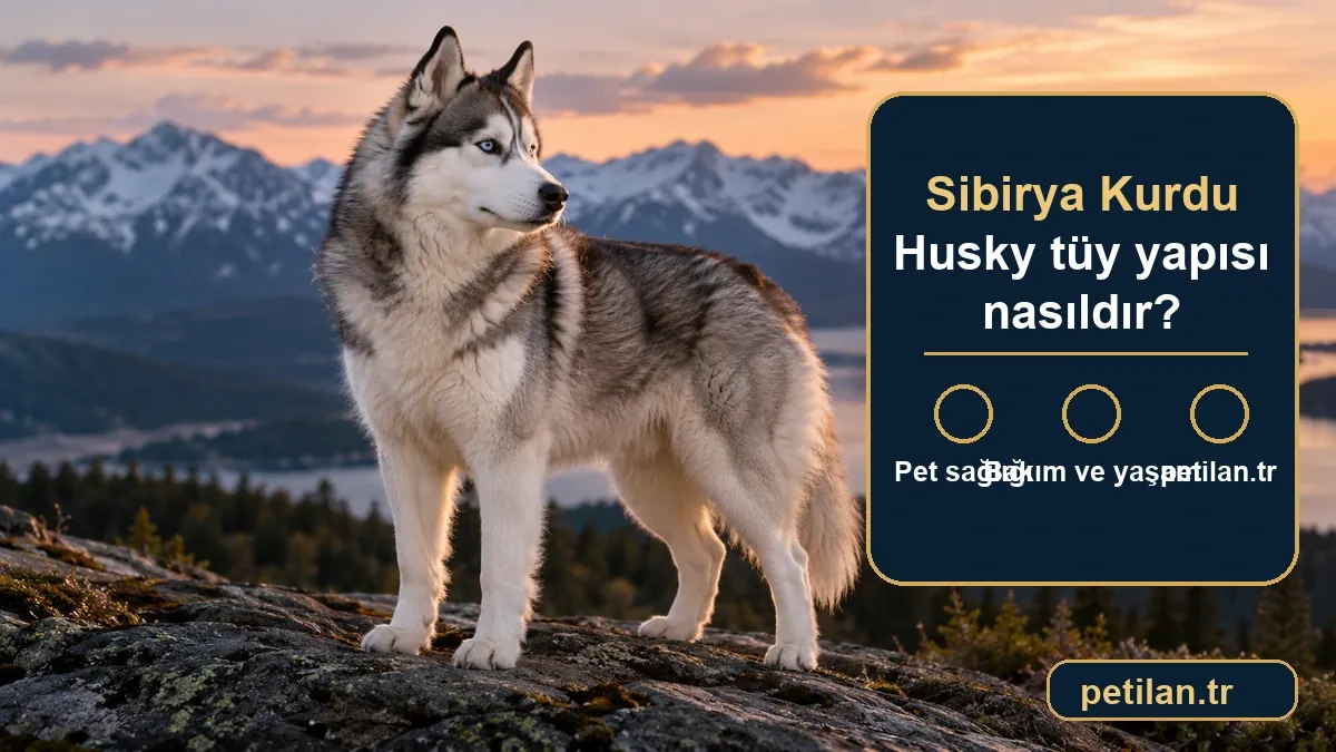 Sibirya Kurdu Husky tüy yapısı nasıldır?