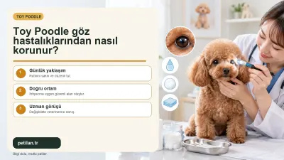 Toy Poodle göz hastalıklarından nasıl korunur?