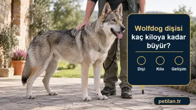 Wolfdog dişisi kaç kiloya kadar büyür?