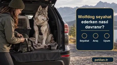 Wolfdog seyahat ederken nasıl davranır?