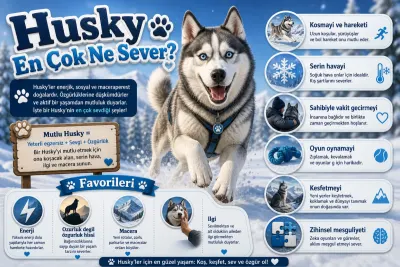 Husky en çok ne sever?