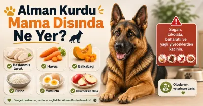 Alman Kurdu mama dışında ne yer?