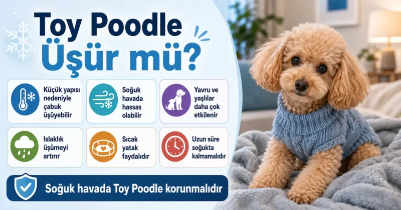Toy Poodle üşür mü?