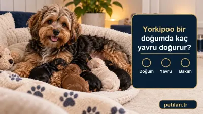 Yorkipoo bir doğumda kaç yavru doğurur?