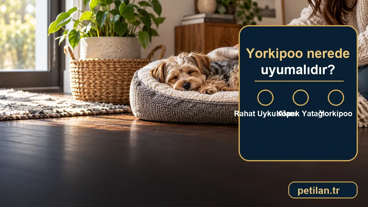 Yorkipoo nerede uyumalıdır?