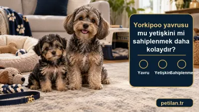 Yorkipoo yavrusu mu yetişkini mi sahiplenmek daha kolaydır?